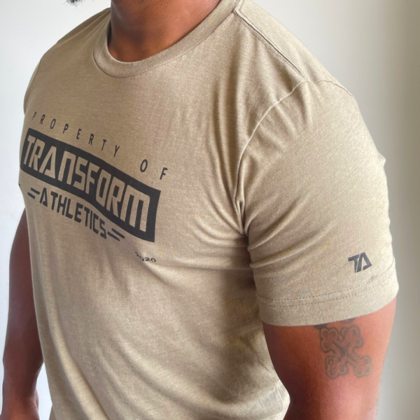 Property Of Transform Athletics - Unisex Tee - Image 2